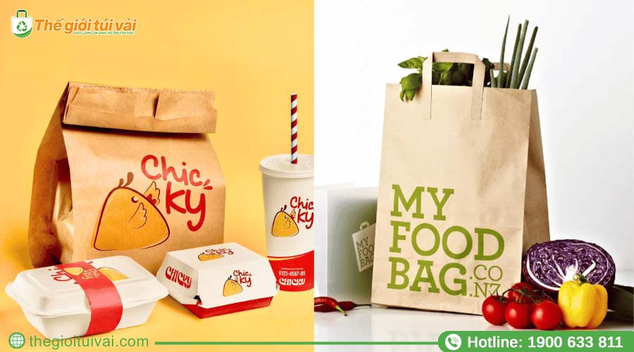 Túi giấy thực phẩm - lựa chọn tinh tế cho cửa hàng bánh và cà phê Túi giấy thực phẩm - lựa chọn tinh tế cho cửa hàng bánh và cà phê