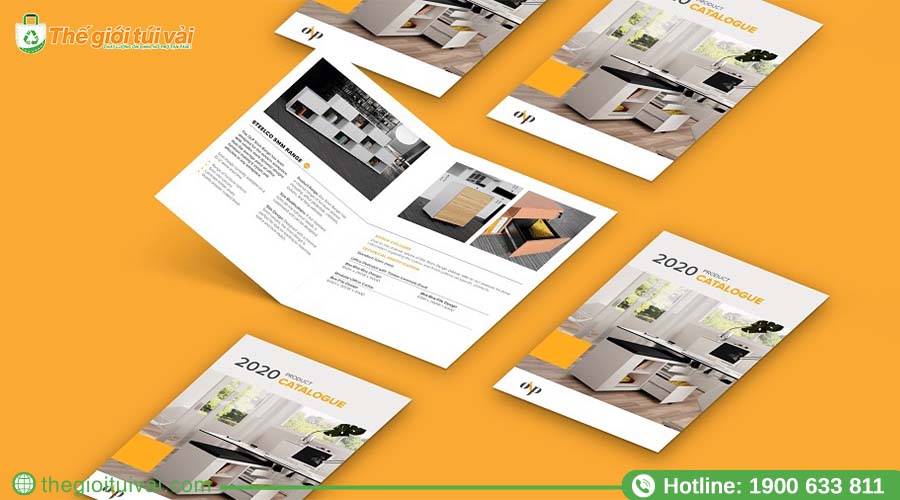 Thiết kế catalogue nhỏ gọn, bố cục rõ ràng Thiết kế catalogue nhỏ gọn, bố cục rõ ràng