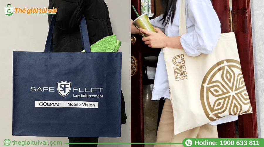 Túi vải không dệt và túi vải canvas Túi vải không dệt và túi vải canvas