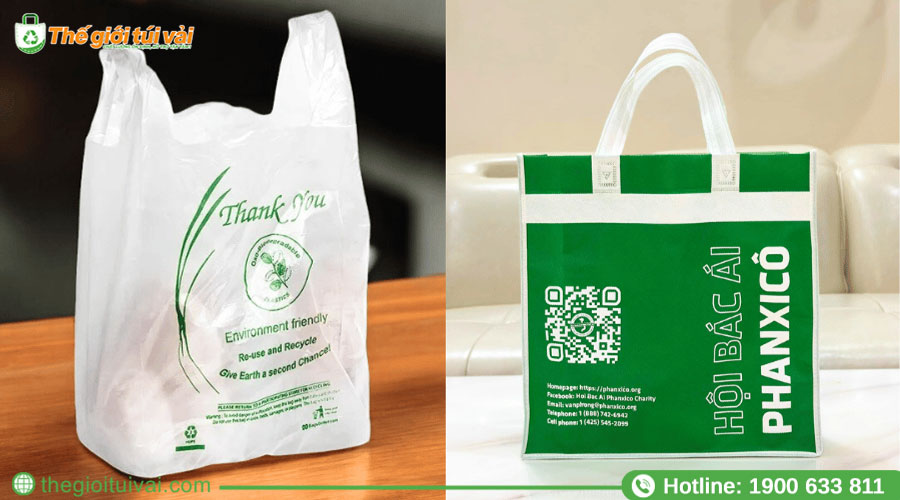 Bao bì nilon và túi vải không dệt Bao bì nilon và túi vải không dệt