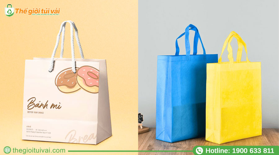 Bao bì giấy và túi vải không dệt Bao bì giấy và túi vải không dệt