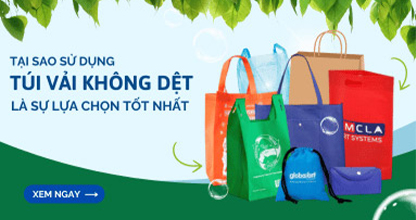 Tại Sao Sử Dụng Túi Vải Không Dệt Là Sự Lựa Chọn Tốt Nhất thumbnail