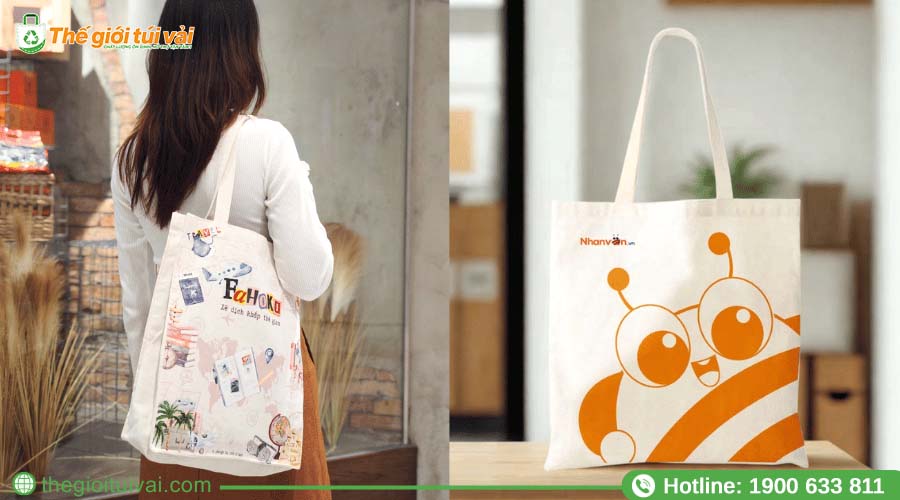 Bộ sưu tập túi canvas theo chủ đề sách kinh điển Bộ sưu tập túi canvas theo chủ đề sách kinh điển