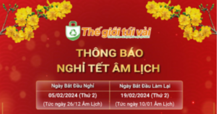 THÔNG BÁO NGHỈ TẾT ÂM LỊCH 2024 thumbnail