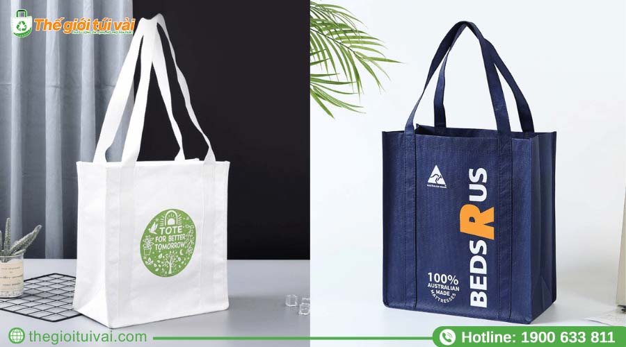 Các mẫu túi vải không dệt phù hợp ngành mỹ phẩm Các mẫu túi vải không dệt phù hợp ngành mỹ phẩm