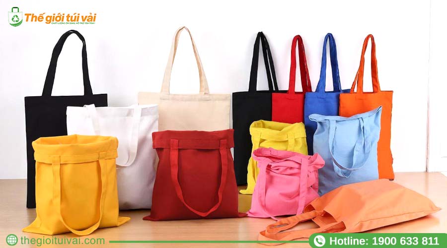 Các kích thước thông dụng của túi vải canvas Các kích thước thông dụng của túi vải canvas