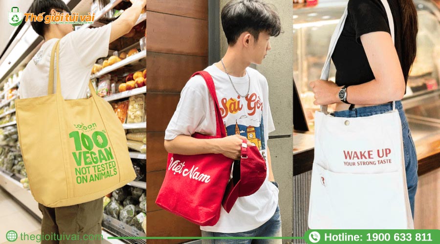 Túi vải canvas - Quà tặng được ưa chuộng trong các sự kiện Túi vải canvas - Quà tặng được ưa chuộng trong các sự kiện