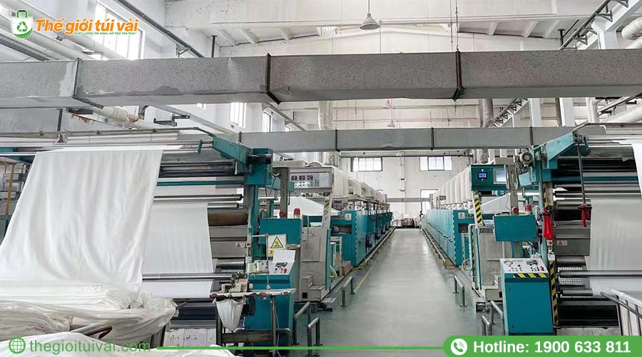 Quy mô máy móc công nghệ tiên tiến tại Việt Tiến