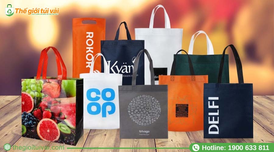 Các sản phẩm bao bì túi vải đa dạng tại Bao Bì Repack