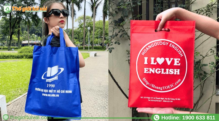 Túi vải không dệt - món quà quảng bá thương hiệu hiệu quả Túi vải không dệt - món quà quảng bá thương hiệu hiệu quả