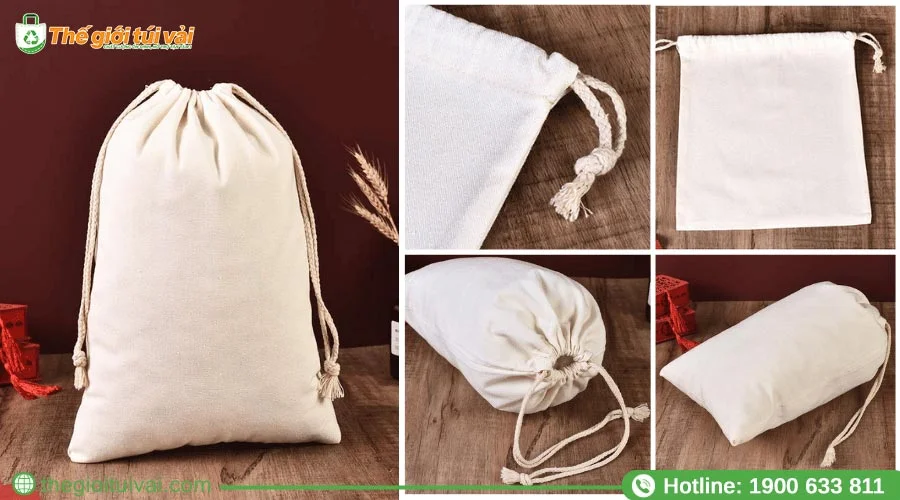 Đặc điểm túi rút canvas