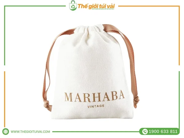 Túi canvas dây rút gallery