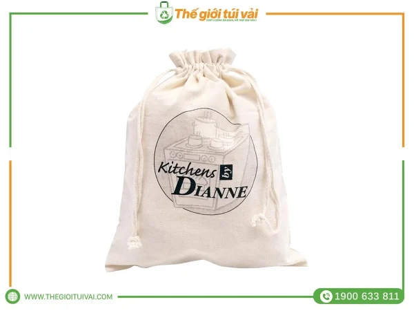Túi canvas dây rút gallery