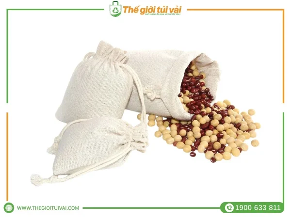 Túi canvas dây rút gallery