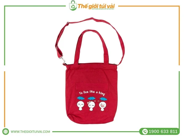 Túi đeo chéo canvas gallery