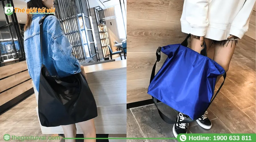 Túi vải dù đeo chéo kích thước lớn Túi vải dù đeo chéo kích thước lớn