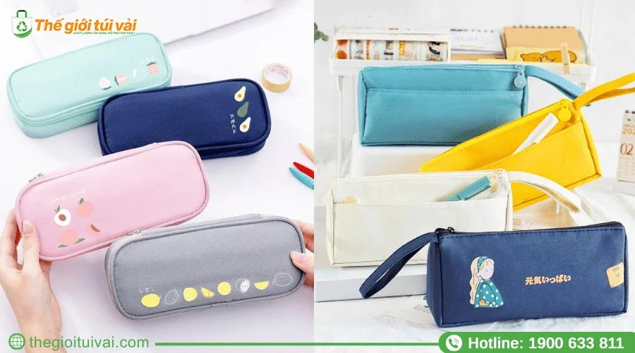 Túi đựng bút - sản phẩm lý tưởng cho học sinh, sinh viên, nhân viên văn phòng