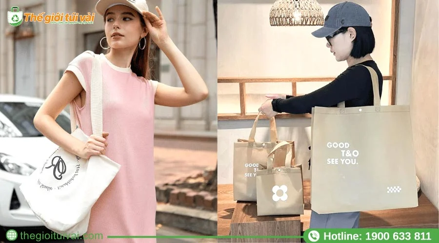Túi đựng đồ thiết kế quai xách tiện lợi, thích hợp cho những chuyến đi Túi đựng đồ thiết kế quai xách tiện lợi, thích hợp cho những chuyến đi