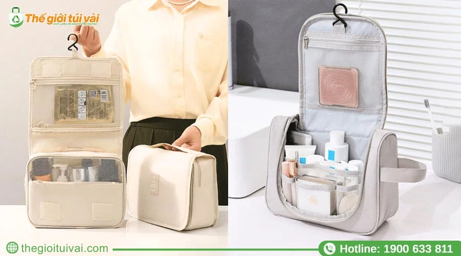 Túi đựng đồ thiết kế nhiều ngăn giúp sắp xếp đồ đạc một cách ngăn nắp Túi đựng đồ thiết kế nhiều ngăn giúp sắp xếp đồ đạc một cách ngăn nắp