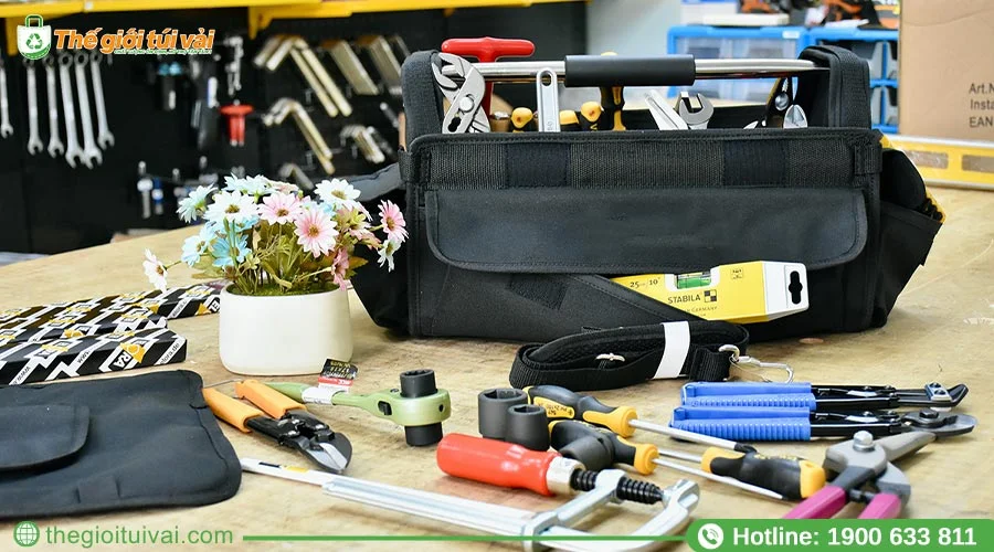 Túi đựng đồ nghề - sản phẩm cần thiết cho các ngành nghề kỹ thuật Túi đựng đồ nghề - sản phẩm cần thiết cho các ngành nghề kỹ thuật