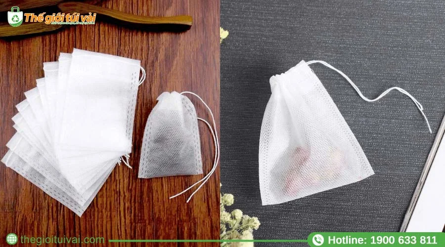 Sử dụng túi lọc trà giúp kiểm soát lượng trà dễ dàng
