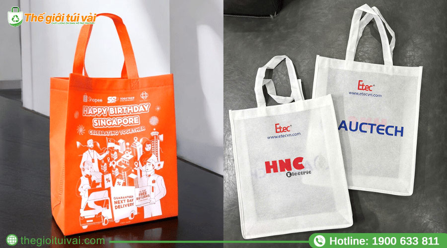 Mẫu túi vải không dệt bền chắc, đẹp mắt Mẫu túi vải không dệt bền chắc, đẹp mắt
