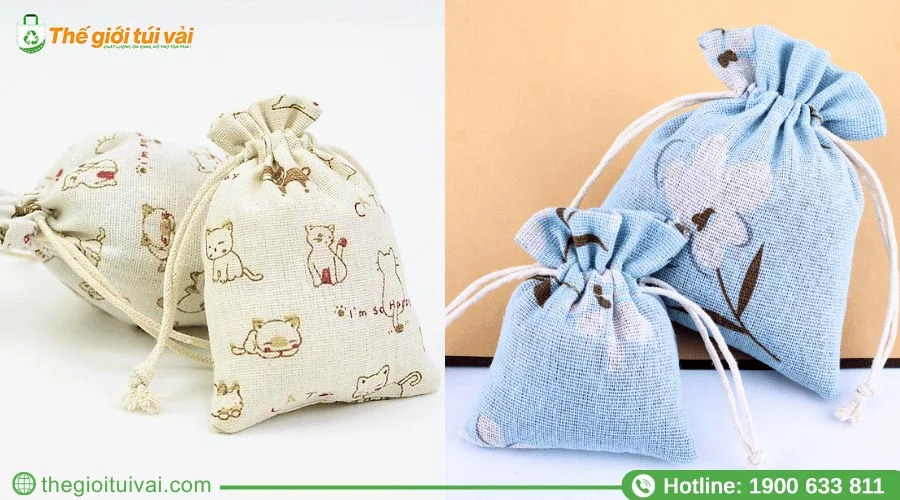 Túi thơm chất liệu vải lanh Túi thơm chất liệu vải lanh