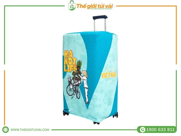 Túi vải bọc vali gallery