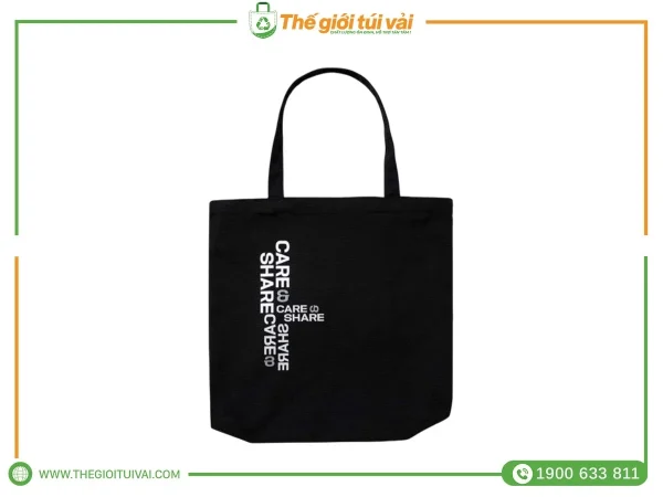 Túi vải canvas chặt đáy gallery