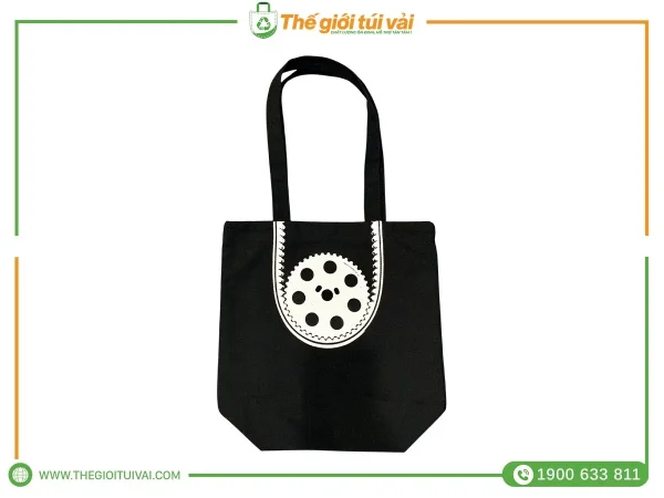 Túi vải canvas chặt đáy gallery