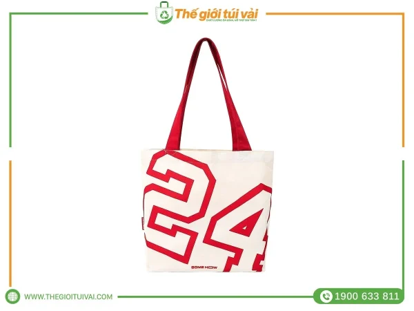 Túi vải canvas dạng dẹp gallery