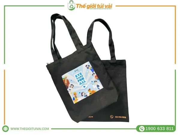 Túi vải canvas dạng dẹp gallery