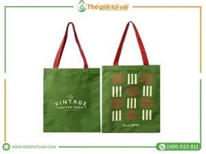 Túi vải canvas dạng dẹp