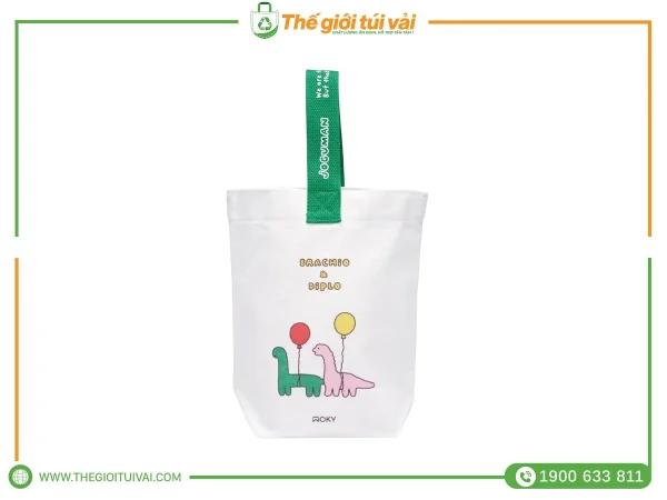 Túi vải canvas đựng ly gallery