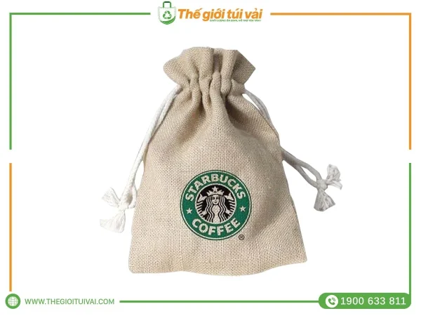 Túi vải đay dây rút gallery