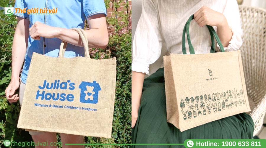 Túi vải đay được nhiều doanh nghiệp ưa chuộng sử dụng Túi vải đay được nhiều doanh nghiệp ưa chuộng sử dụng