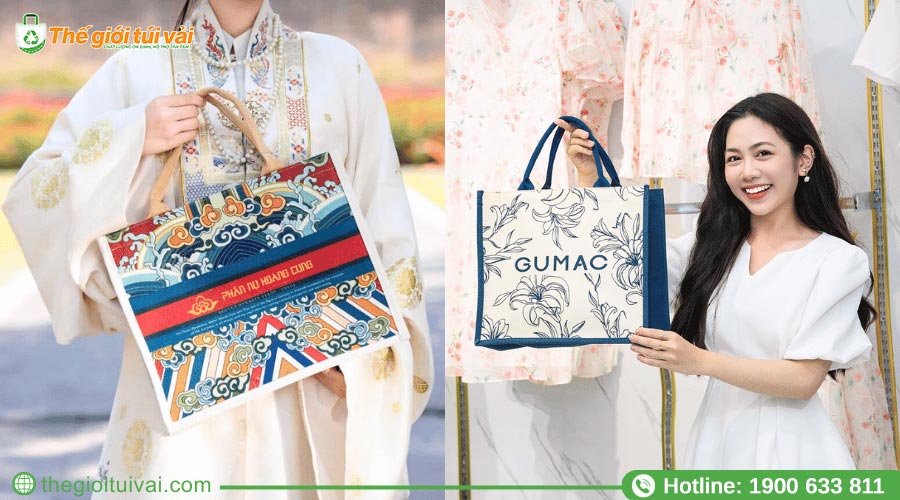 Ý tưởng thiết kế túi vải độc đáo, mang màu sắc thương hiệu Ý tưởng thiết kế túi vải độc đáo, mang màu sắc thương hiệu