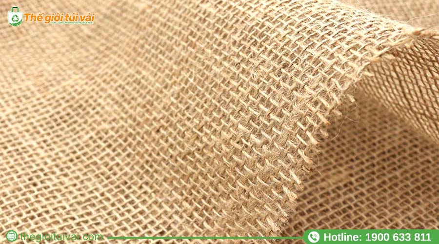 Vải đay được làm hoàn toàn từ nguyên liệu tự nhiên Vải đay được làm hoàn toàn từ nguyên liệu tự nhiên