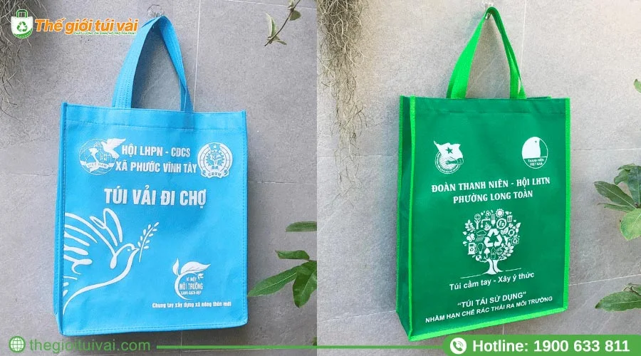 Ý tưởng thiết kế túi vải đi chợ tăng tính nhận diện cho doanh nghiệp Ý tưởng thiết kế túi vải đi chợ tăng tính nhận diện cho doanh nghiệp