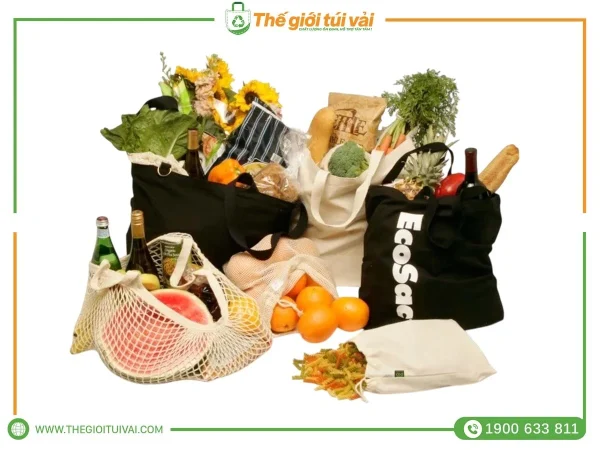 Túi vải đi chợ gallery