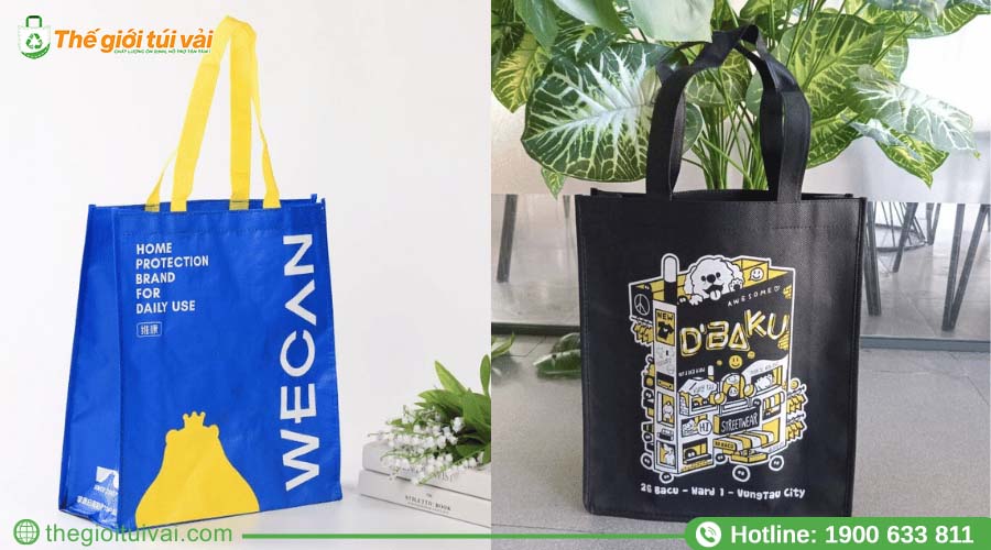 Túi vải không dệt giúp quảng bá thương hiệu dài lâu Túi vải không dệt giúp quảng bá thương hiệu dài lâu