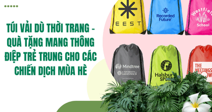 Túi Vải Dù Thời Trang – Quà Tặng Mang Thông Điệp Trẻ Trung Cho Các Chiến Dịch Mùa Hè thumbnail