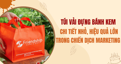 Túi Vải Đựng Bánh Kem – Chi Tiết Nhỏ, Hiệu Quả Lớn Trong Chiến Dịch Marketing thumbnail