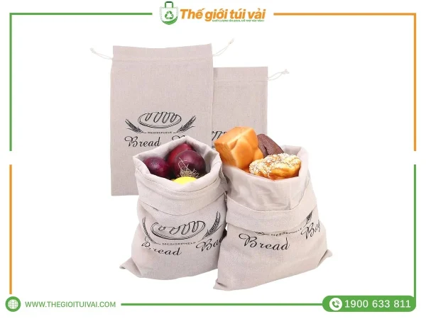 Túi vải đựng bánh mì gallery