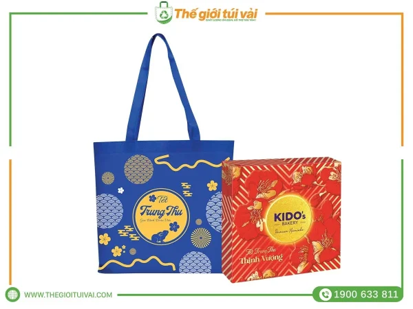 Túi vải đựng bánh trung thu gallery