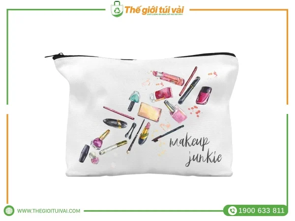 Túi vải đựng đồ trang điểm gallery