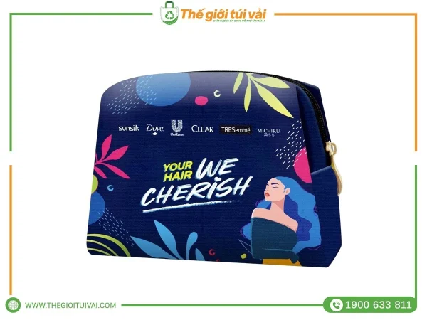 Túi vải đựng đồ trang điểm gallery