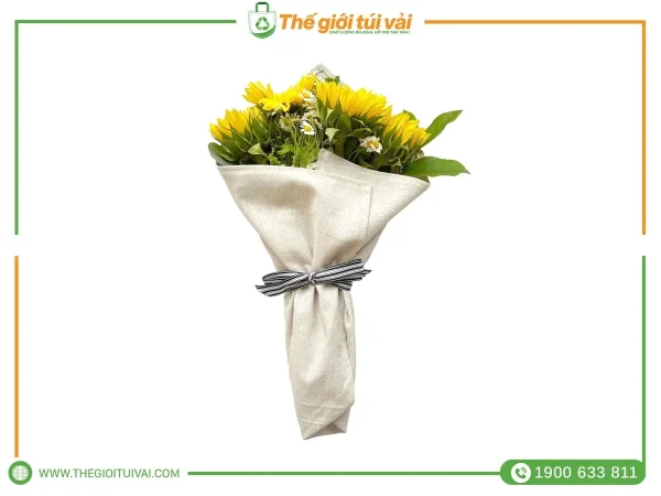 Túi vải đựng hoa gallery