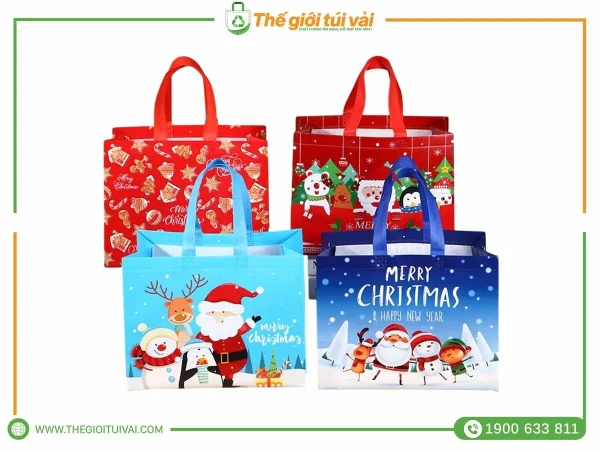 Túi vải đựng quà noel gallery