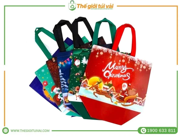 Túi vải đựng quà noel gallery